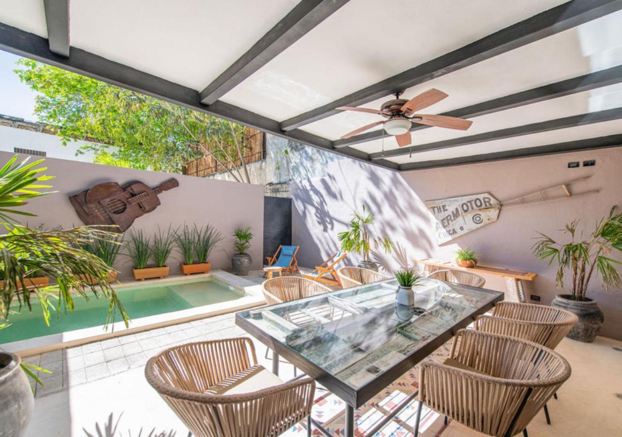Casa Balada En Santa Lucia Centro, Mérida Kültér fotó